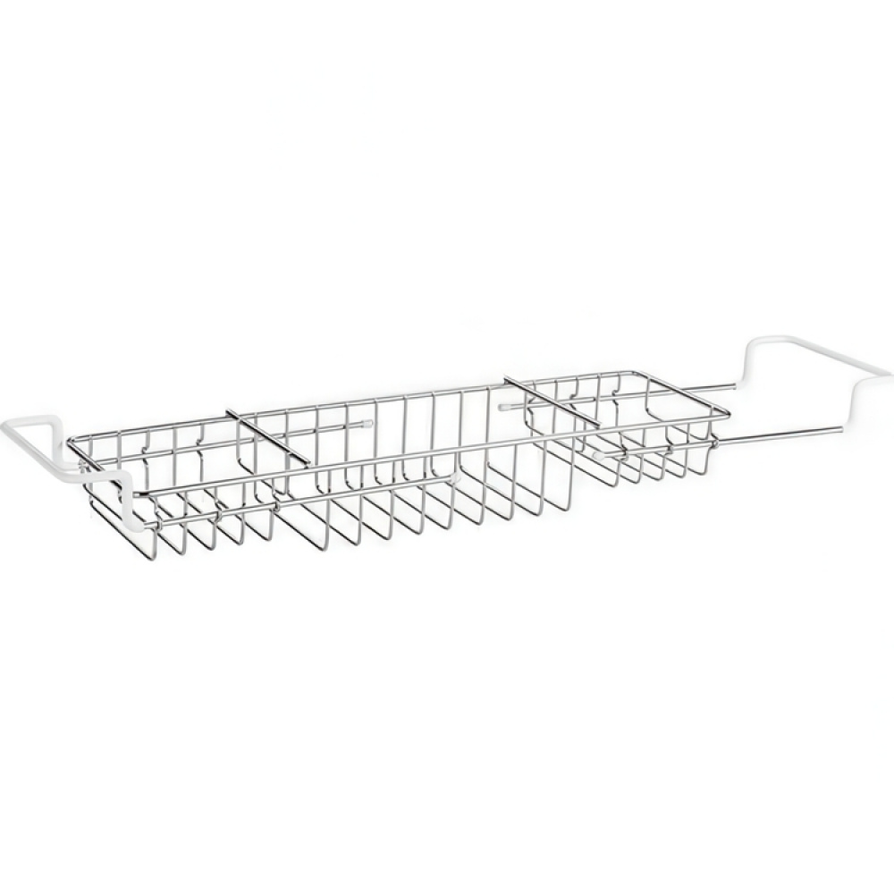 Ulosvedettävä kylpyammetaso metallia, 58–92 cm ryhmässä Säilytys / Kylpyhuoneen säilytys / Kylpy- ja suihkakoreja @ SmartaSaker.se (40075)