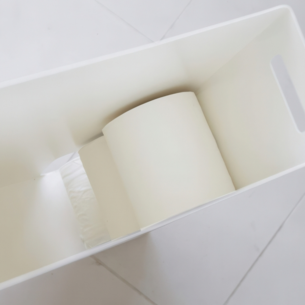 WC-paperin säilytys 12 rullaa, Yamazaki ryhmässä Säilytys / Kylpyhuoneen säilytys @ SmartaSaker.se (40087)