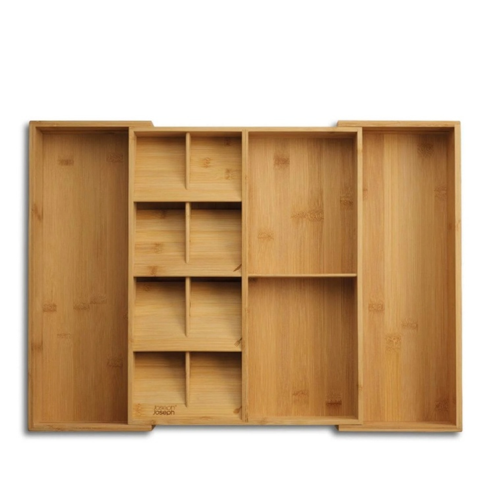 Säädettävä aterinlaatikko bambua 23–56 cm, Joseph Joseph ryhmässä Säilytys / Keittiön säilytys / Järjestä keittiökaapit / Välinepakkaukset @ SmartaSaker.se (40106)