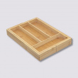 Ulosvedettävä bambuinen aterinlaatikko 25–39 cm