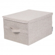 Säilytyslaatikko kiinteällä kannella 38 l, Bigso, beige