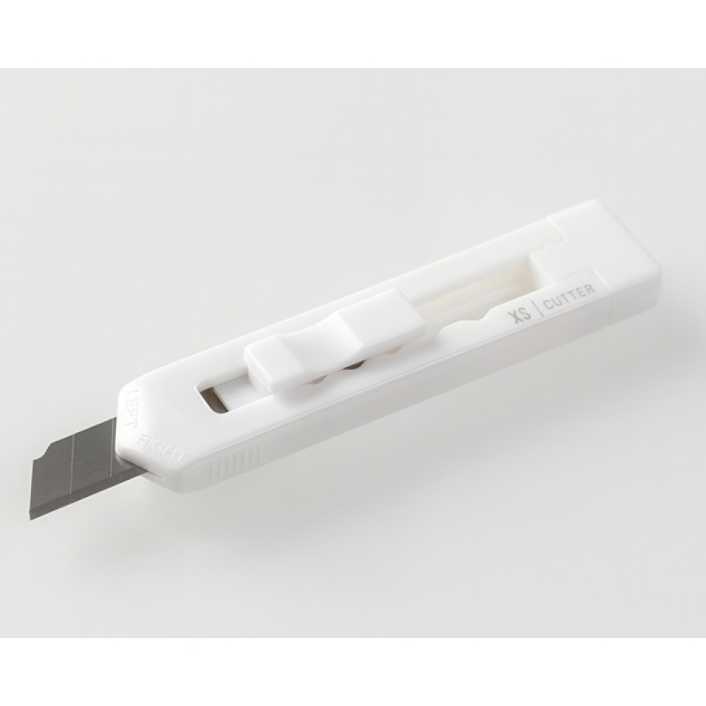 Minikokoinen katkoteräveitsi, MIDORI CUTTER XS, valkoinen ryhmässä Säilytys / Toimistotarvikkeet @ SmartaSaker.se (40251)