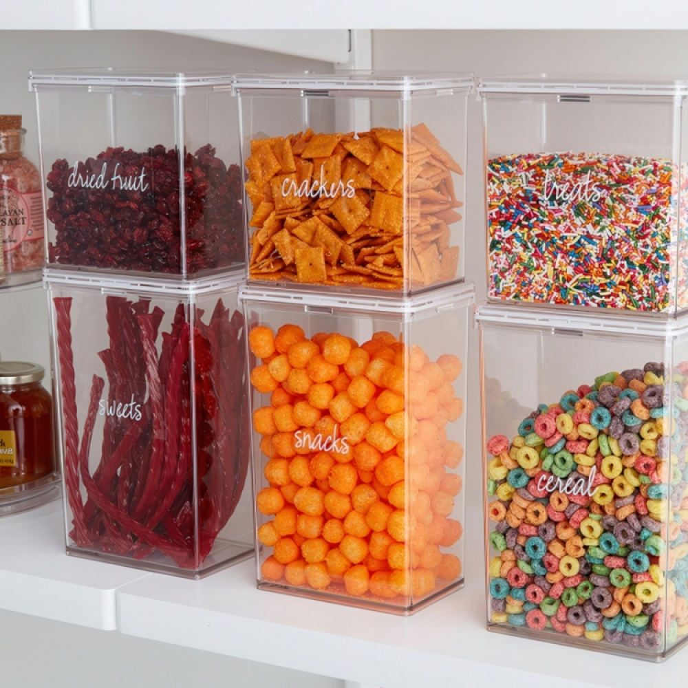 Säilytyspurkki ruokakomeroon 1,4 l, The Home Edit ryhmässä Säilytys / Keittiön säilytys / Säilytysvuokot @ SmartaSaker.se (40296)