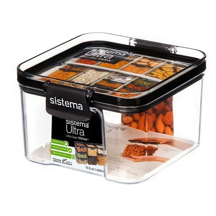 Säilytysrasia Ultra 0,46 l, Sistema ryhmässä Säilytys / Keittiön säilytys / Säilytysvuokot @ SmartaSaker.se (40310)