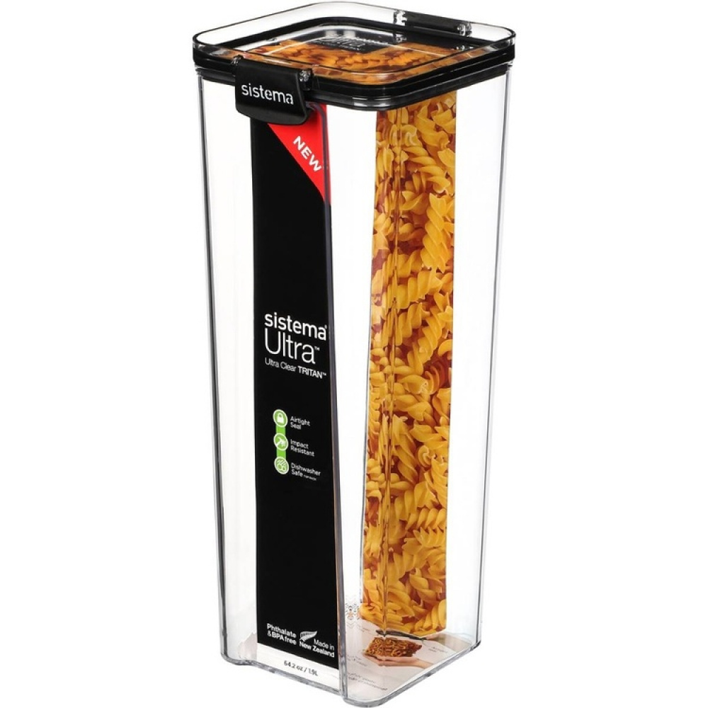 Säilytyspurkki Ultra 1,9 l, Sistema ryhmässä Säilytys / Keittiön säilytys / Säilytysvuokot / Sistema säilytysastiat @ SmartaSaker.se (40320)