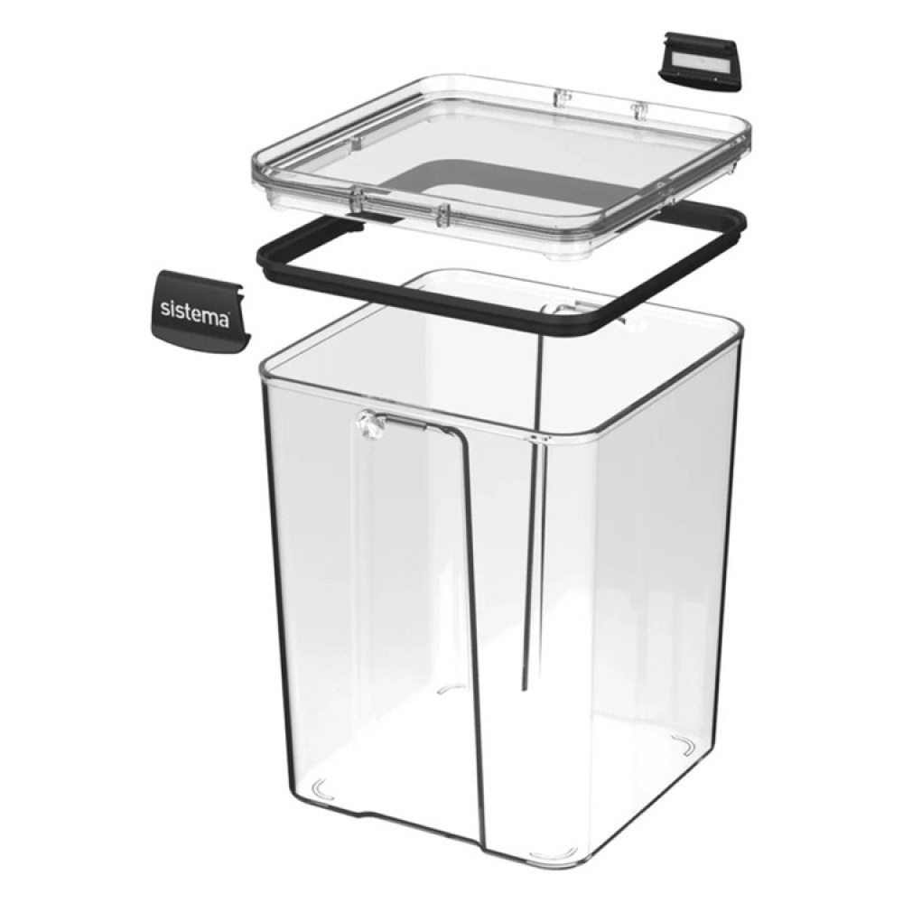 Säilytyspurkki Ultra 4 l, Sistema ryhmässä Säilytys / Keittiön säilytys / Säilytysvuokot / Sistema säilytysastiat @ SmartaSaker.se (40326)