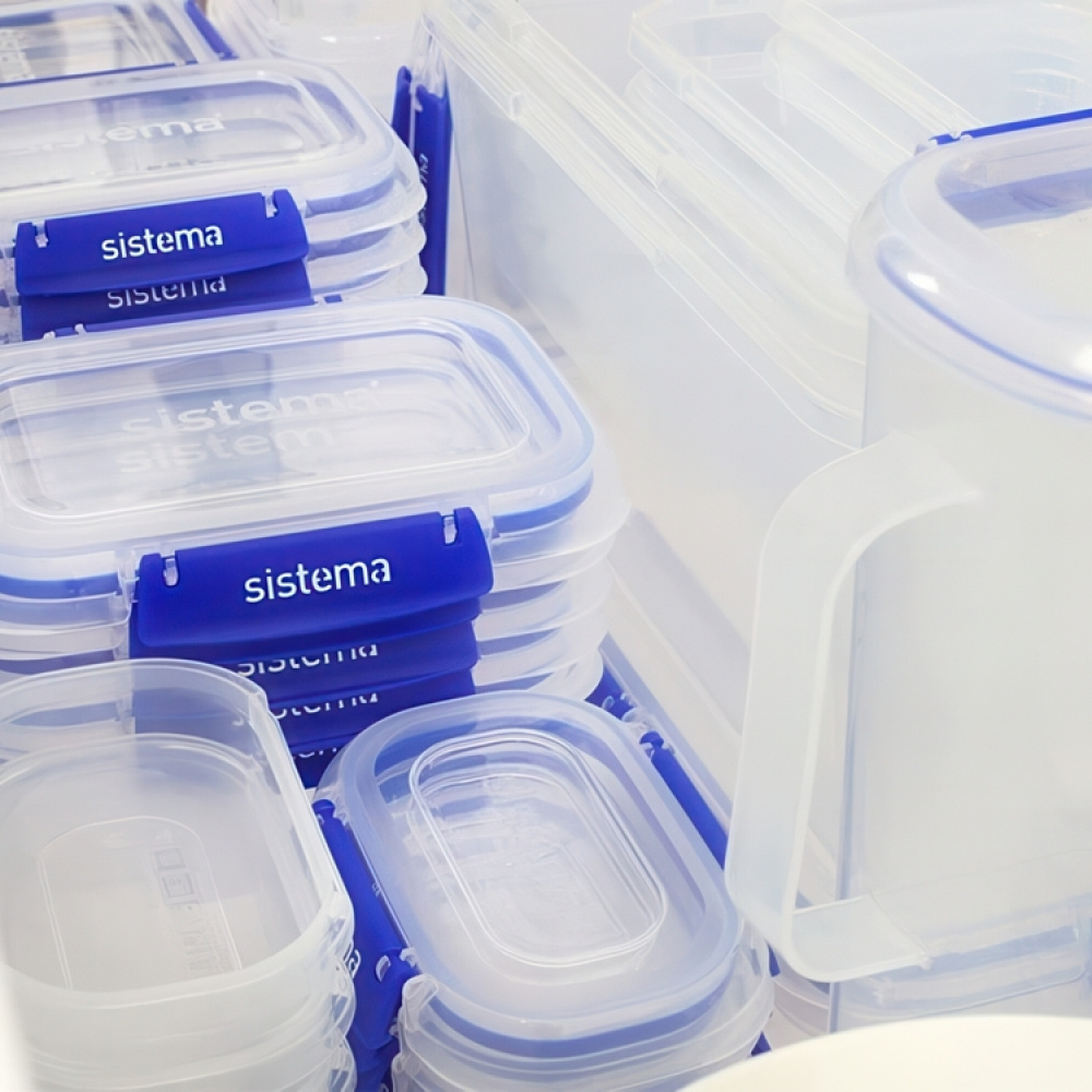 Suuri säilytysrasia 3,35 l, Sistema ryhmässä Säilytys / Keittiön säilytys / Säilytysvuokot / Sistema säilytysastiat @ SmartaSaker.se (40334)
