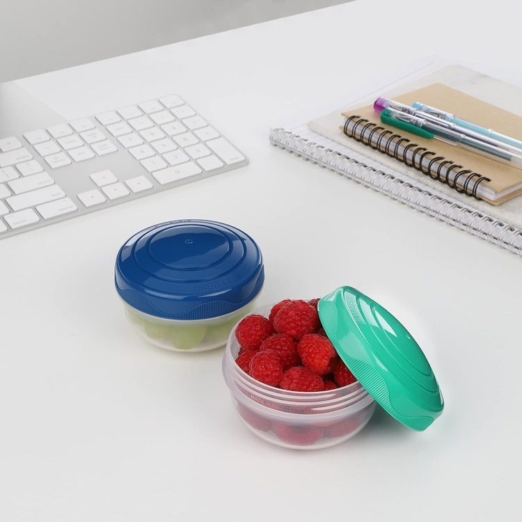Minipurkki 2-pack 0,21 L, Sistema ryhmässä Säilytys / Keittiön säilytys / Ruoan säilytysastiat / Muovilaatikot @ SmartaSaker.se (40337)