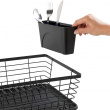 Astiankuivausteline ruokailuvälinekorilla, metallia, Wenko