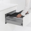 Kokoontaitettava astiankuivausteline, Brabantia, tummanharmaa