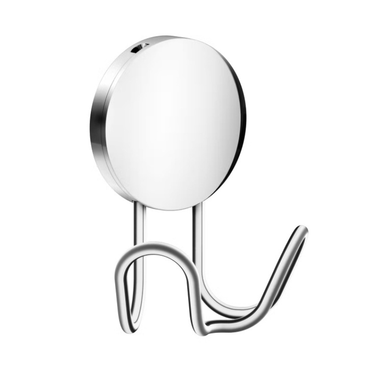 Itsekiinnittyvä kaksoiskoukku, 9 cm ryhmässä Säilytys / Magnetit ja itsekiinnittyvät / Itsekiinnittyvät koukut @ SmartaSaker.se (40504)
