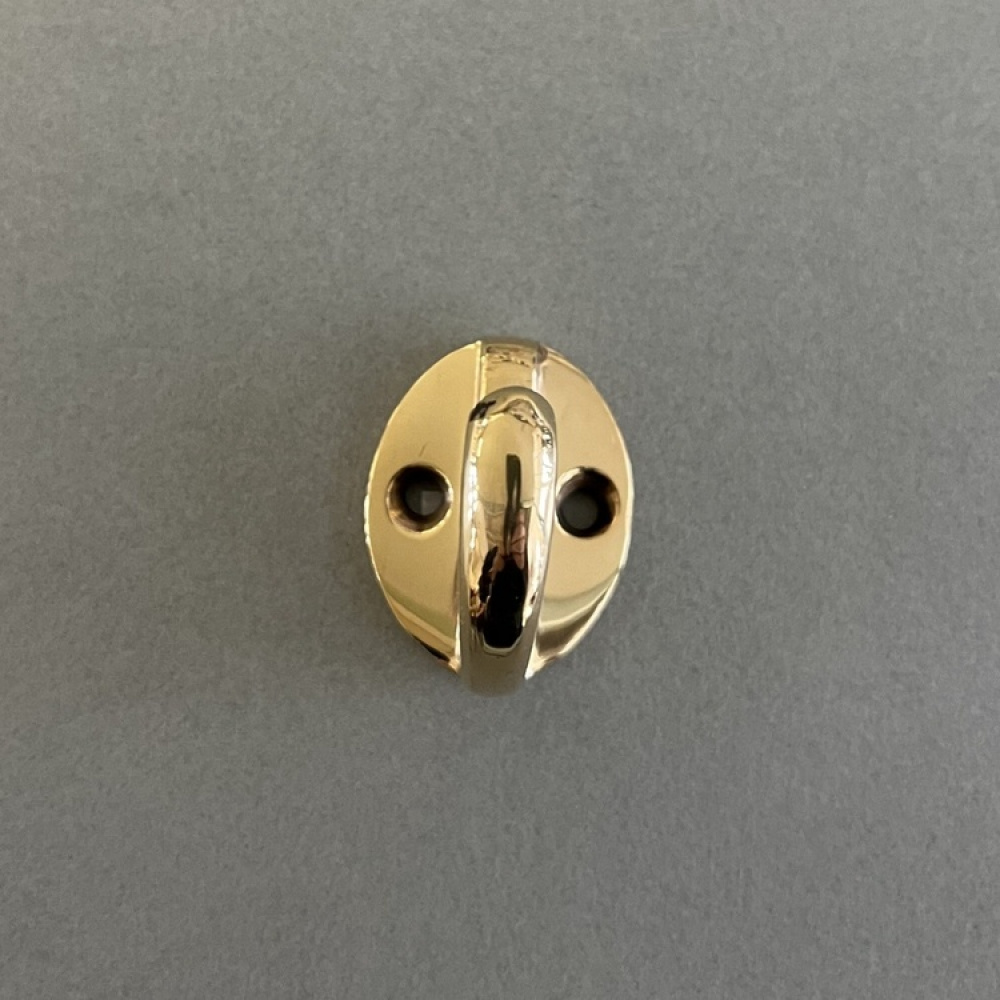 Yksinkertainen koukku, Mini, EXMEZ, K 3,3 cm, Messinki ryhmässä Säilytys / Eteistallennus / Koukut ja ripustimet @ SmartaSaker.se (40545)