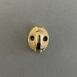 Yksinkertainen koukku, Mini, EXMEZ, K 3,3 cm, Messinki