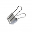 Erittäin suuri paperinipistin, JUMBO FOLDBACK CLIP, valkoinen