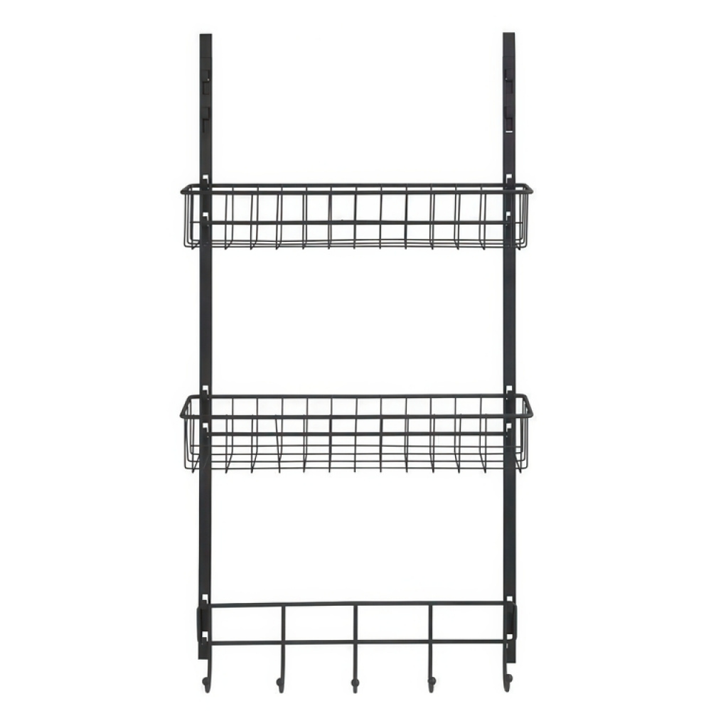 Oven päälle ripustettava säilytysteline koreilla ja koukuilla ryhmässä Säilytys / Makuuhuonevarastointi / Käyntiovet @ SmartaSaker.se (40656)