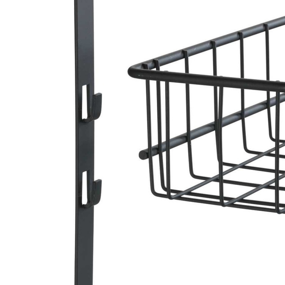 Oven päälle ripustettava säilytysteline koreilla ja koukuilla ryhmässä Säilytys / Makuuhuonevarastointi / Käyntiovet @ SmartaSaker.se (40656)