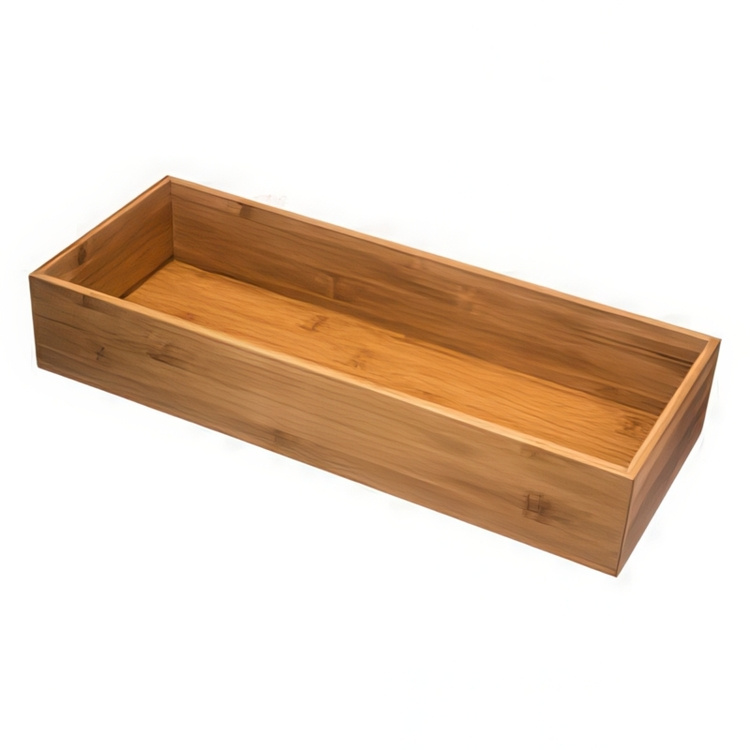 Laatikkojärjestäjä bambua, 38x15 cm ryhmässä Säilytys / Säilytyskorit / Pienvarastointi @ SmartaSaker.se (40670)