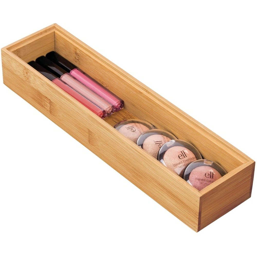 Bambuinen laatikkojäsennin, 30,5 x 7,6 cm ryhmässä Säilytys / Säilytyskorit / Pienvarastointi @ SmartaSaker.se (40674)