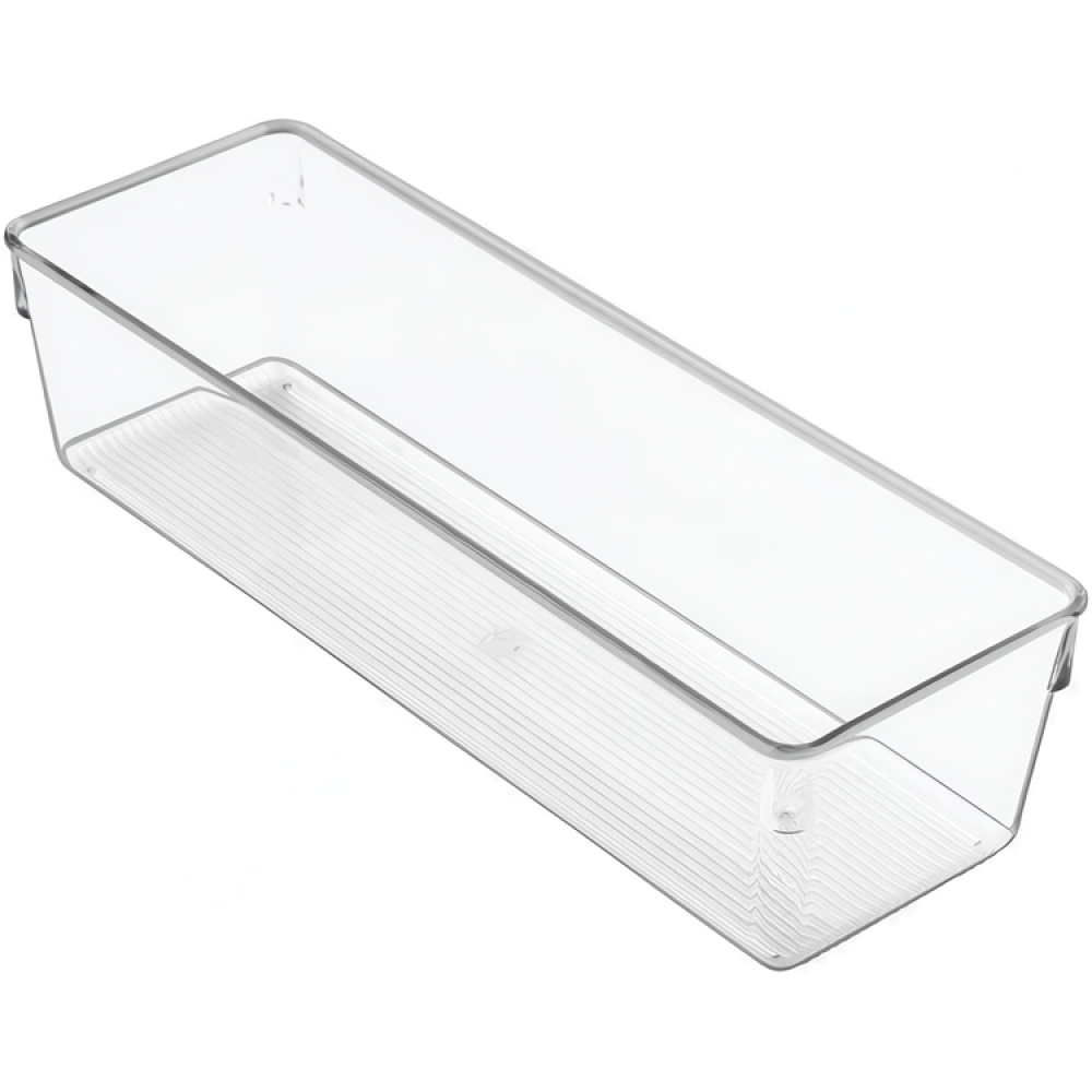 Muovinen säilytyslaatikko, 30,5 x 10,2 cm, iDesign ryhmässä Säilytys / Vaatekaappivarasto / Lajittelulaatikot @ SmartaSaker.se (40686)