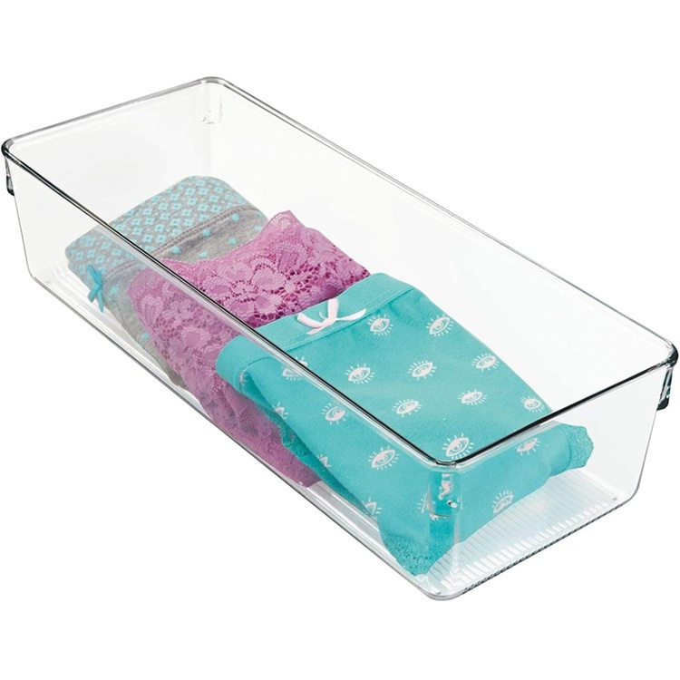 Muovinen säilytyslaatikko, 30,5 x 12,7 cm, iDesign ryhmässä Säilytys / Vaatekaappivarasto / Lajittelulaatikot @ SmartaSaker.se (40687)