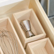 Puinen laatikon sisäkkölaatikko, 12,7x8,6 cm, iDesign