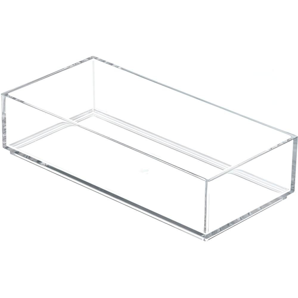 Laatikkojärjestäjä, 20,3x10,2 cm, Clarity ryhmässä Säilytys / Säilytyskorit / Pienvarastointi @ SmartaSaker.se (40697)