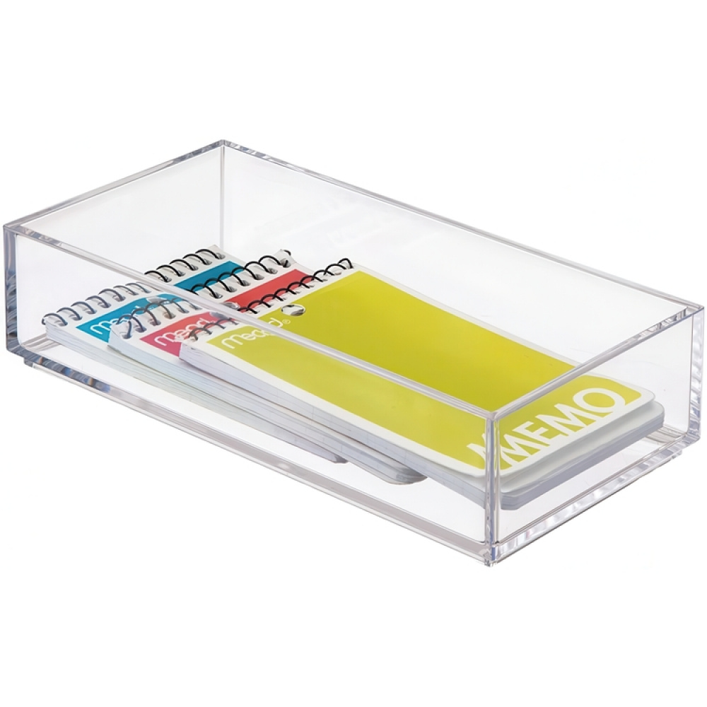 Laatikkojärjestäjä, 20,3x10,2 cm, Clarity ryhmässä Säilytys / Säilytyskorit / Pienvarastointi @ SmartaSaker.se (40697)