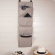 Riippuva seinäsäilytys 4 lokeroa, Bigso