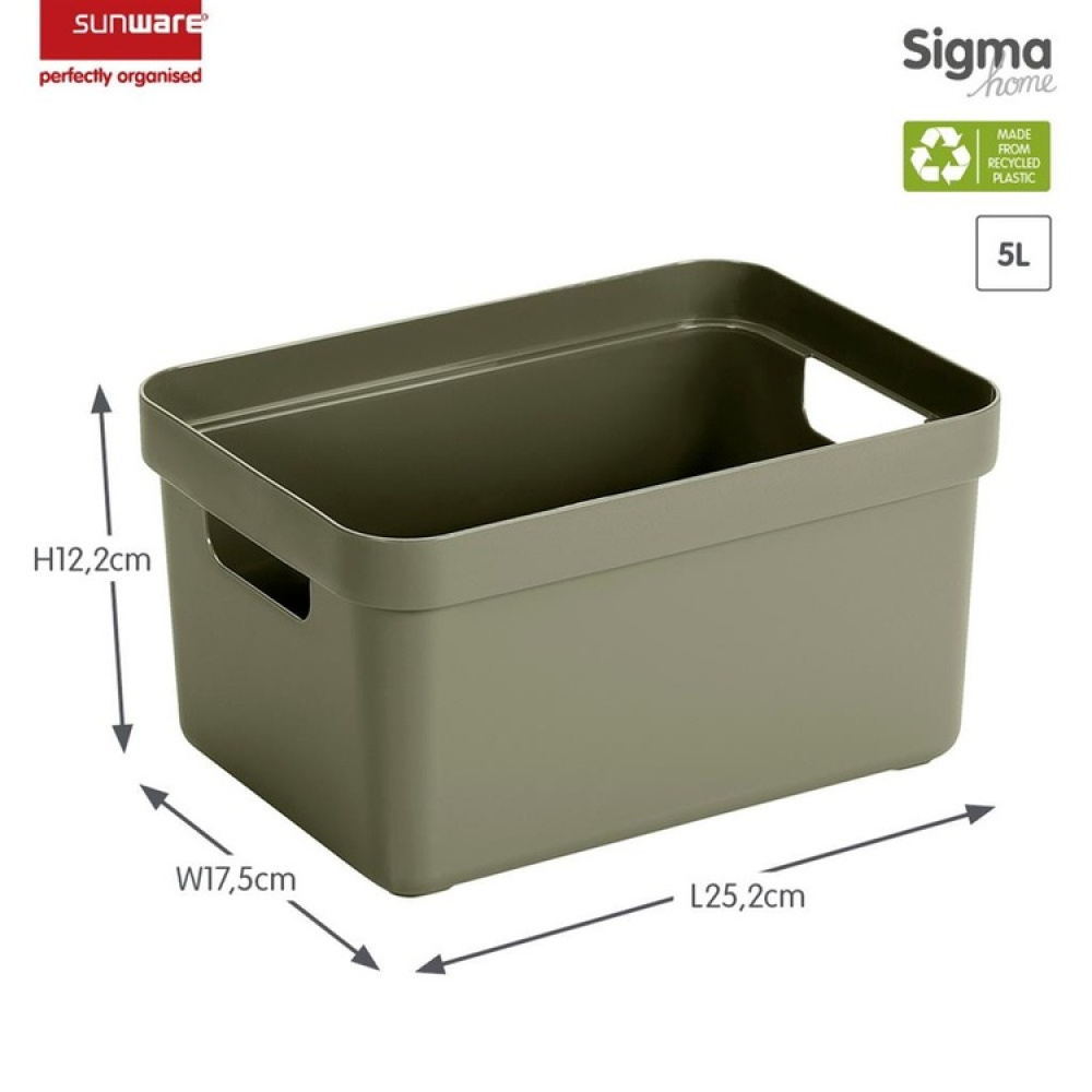 Avoin säilytyslaatikko 5 l ryhmässä Säilytys / Säilytyskorit @ SmartaSaker.se (40764)