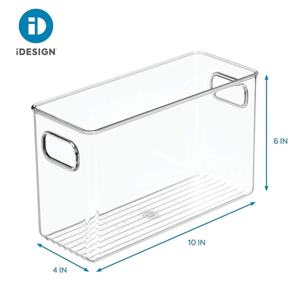 Avoin säilytyslaatikko, 25,4 x 10,2 x 15,2 cm ryhmässä Säilytys / Keittiön säilytys / Säilytysvuokot @ SmartaSaker.se (40828)