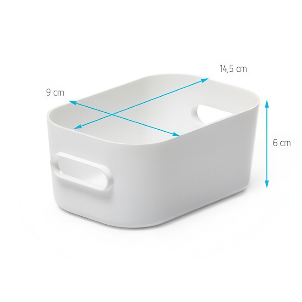 Avoin säilytysrasia 0,6 l, SmartStore ryhmässä Säilytys / Säilytyskorit / SmartStore säilytyslaatikot @ SmartaSaker.se (40836)