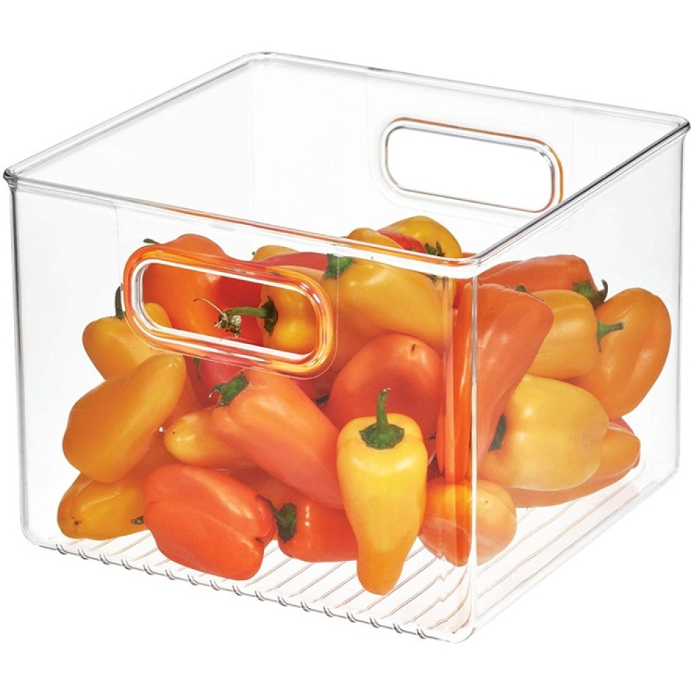 Neliönmuotoinen säilytyslaatikko jääkaappiin, 20 x 20 cm ryhmässä Säilytys / Keittiön säilytys / Säilytysvuokot @ SmartaSaker.se (40839)