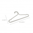 Muoviset vaateripustimet 5 kpl, 41,5 cm, Joseph Joseph