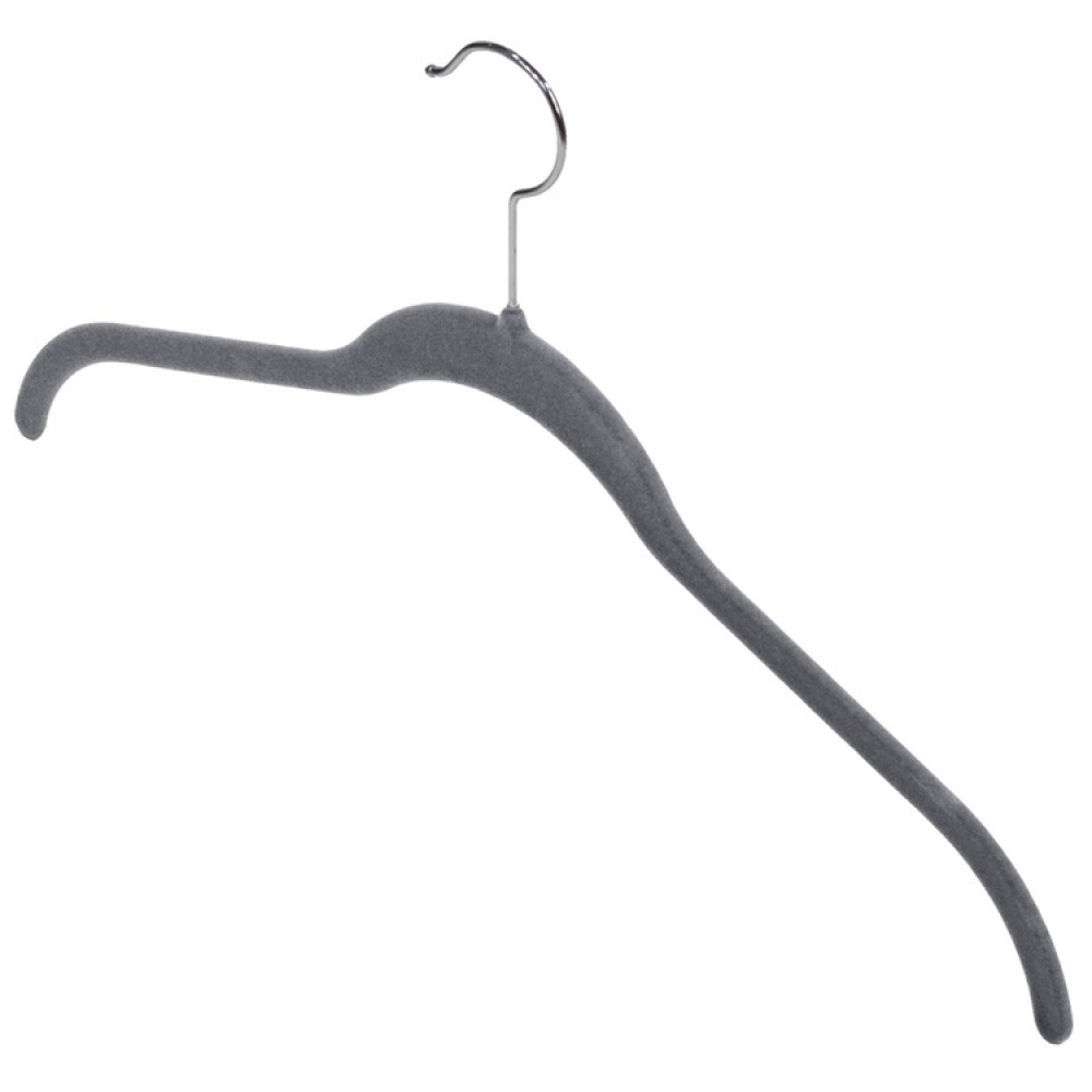 Samettihenkari 4 kpl, 43 cm ryhmässä Säilytys / Vaatekaappivarasto / Vaateripustimet ja henkari @ SmartaSaker.se (40918)