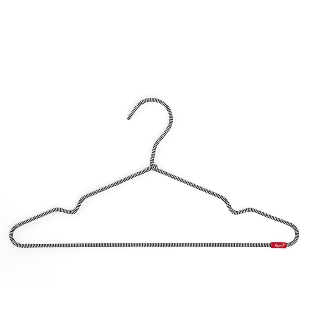 Kangaspäällysteiset vaateripustimet 6 kpl, 40 cm ryhmässä Säilytys @ SmartaSaker.se (40920)