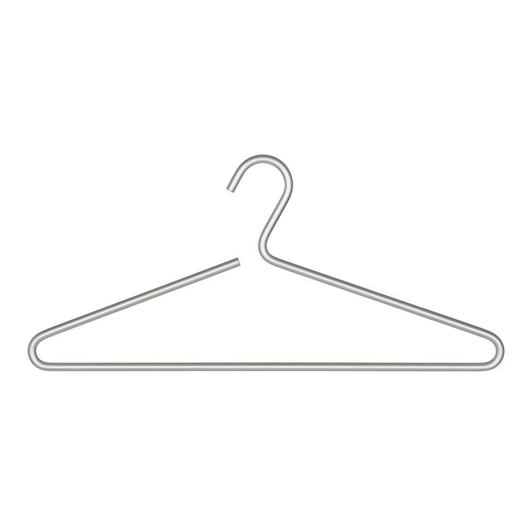 Alumiinihenkari, 42 cm ryhmässä Säilytys / Vaatekaappivarasto / Vaateripustimet ja henkari @ SmartaSaker.se (40958)
