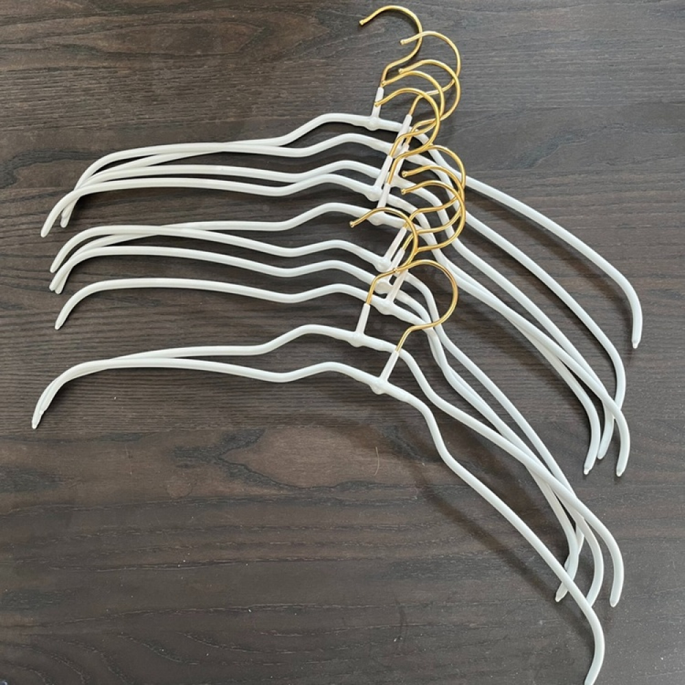 Liukumaton vaateripustin, 42 cm, helmenvalkoinen ryhmässä Säilytys / Vaatekaappivarasto / Vaateripustimet ja henkari @ SmartaSaker.se (40981)
