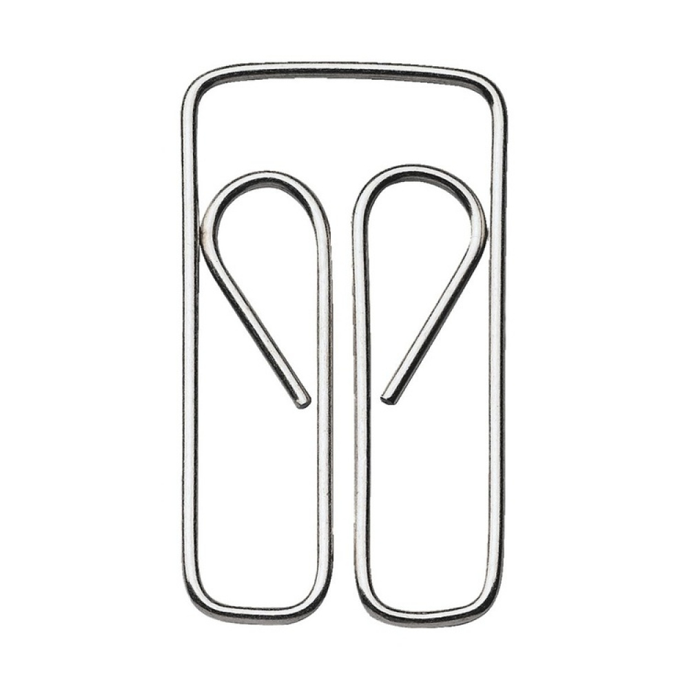 Metalliset paperiliittimet, 100 kpl, OWL, 2,7 cm, hopea ryhmässä Säilytys / Toimistotarvikkeet @ SmartaSaker.se (40996)
