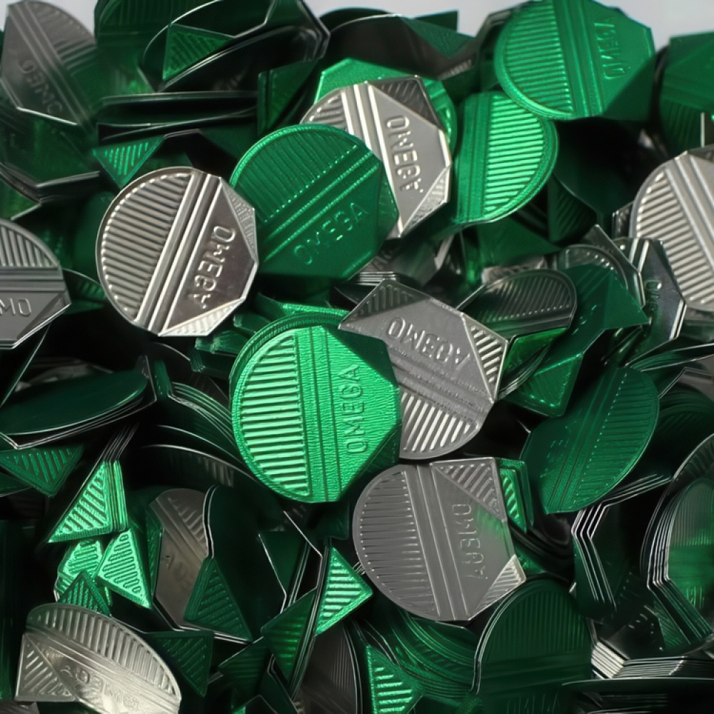 Paperiliittimet, 100 kpl, ALUMINIUM CORNER CLIPS ryhmässä Säilytys / Toimistotarvikkeet @ SmartaSaker.se (40999)