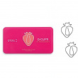 Paperiliittimet, mansikat, 30 kpl, D-CLIPS STRAWBERRY, Midori, Pinkki / hopea
