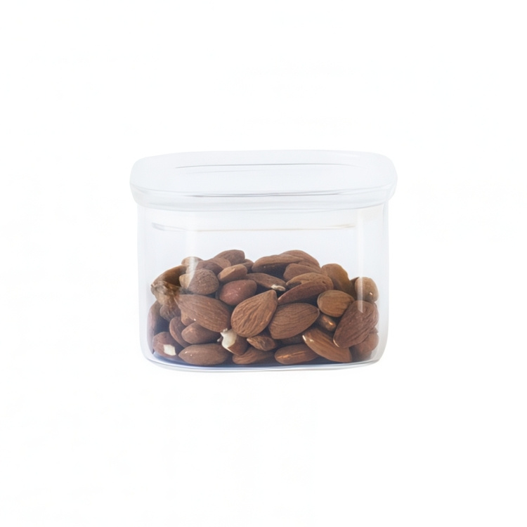 Lasipurkki 0,5 l, Pebbly ryhmässä Säilytys / Keittiön säilytys / Säilytysvuokot @ SmartaSaker.se (41009)