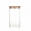 Lasipurkki bambukannella 1,4 L, Pebbly