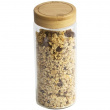 Lasipurkki bambukannella 0,65 l, Pebbly