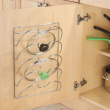 Kattilankansiteline metallia, 5 lokeroa, iDesign