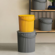 Kannellinen ämpäri 10 l, Omnioutil, sinapinkeltainen