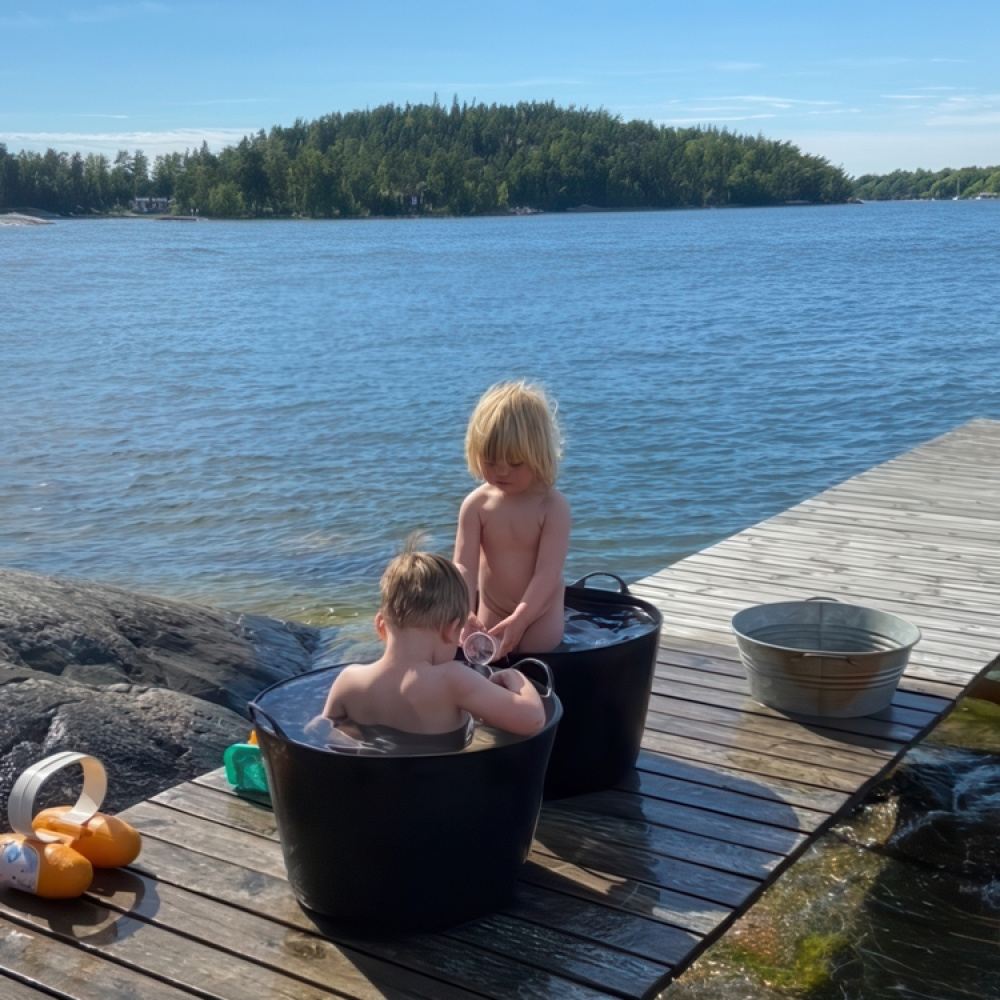 Sanko 75 l, Tubtrug ryhmässä Säilytys / Varastointi- ja autotallivarasto / Korjeja ja ämpäreitä @ SmartaSaker.se (41156)