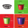 Sanko 38 l, Tubtrug, musta