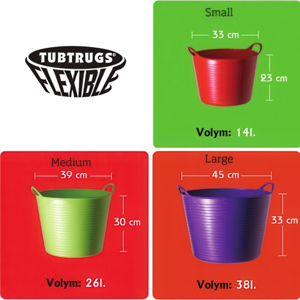 Sanko 14L, Tubtrug ryhmässä Säilytys / Varastointi- ja autotallivarasto / Korjeja ja ämpäreitä @ SmartaSaker.se (41161)