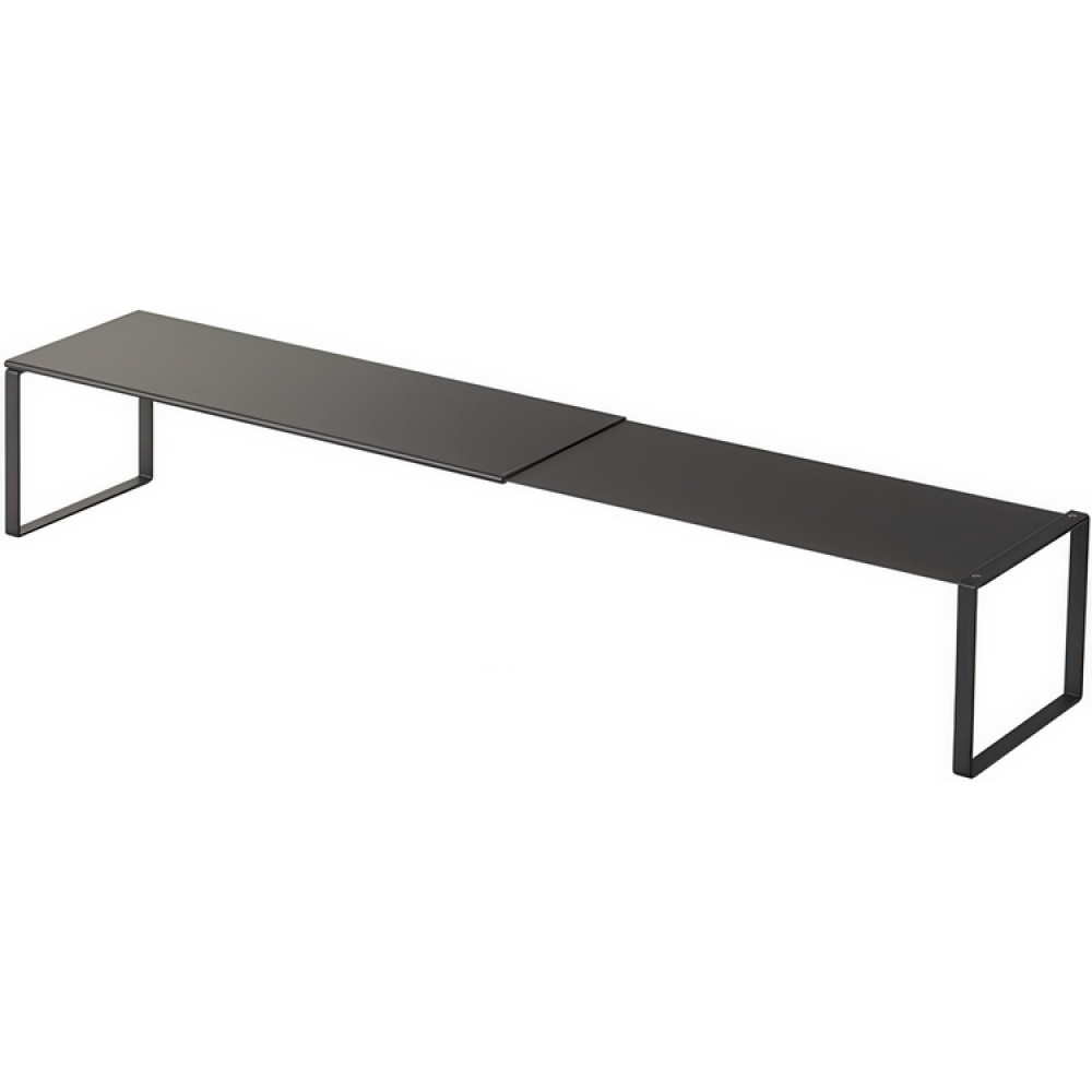 Säädettävä metallinen sisähylly, 34–60 cm, Yamazaki ryhmässä Säilytys / Eteistallennus @ SmartaSaker.se (41186)