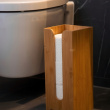 Bambuinen wc-paperiteline